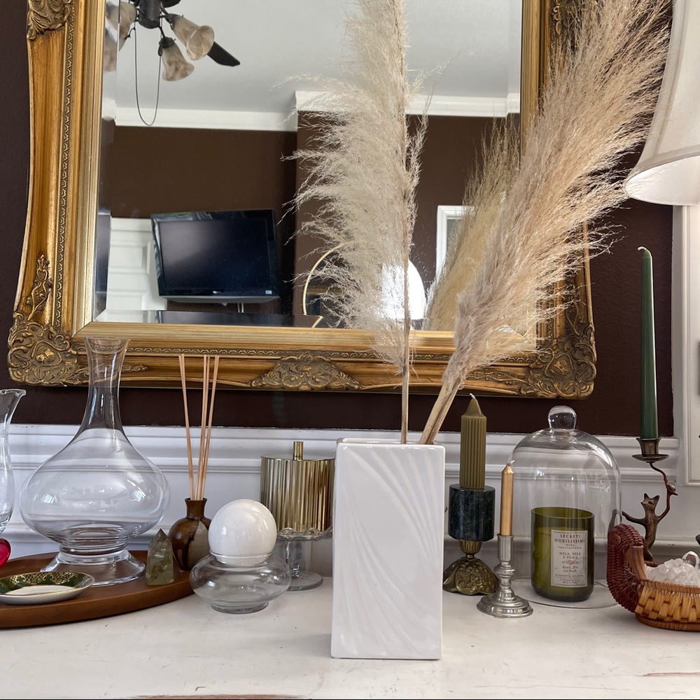 1960s Style Rectangular Vase